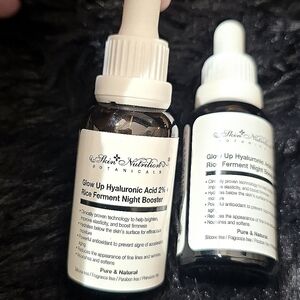 ✨ Skin Nutrition Botanicals – Glow Up Hyaluronic Acid 2% + Rice Ferment Night Bo